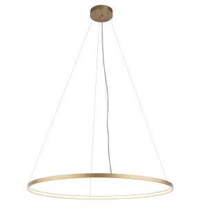 Lampa wisząca AGARI 117cm złota 5344 barwa ciepła 3000K SHILO