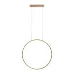 Lampa wisząca AGARO zlota 57cm 5305 4000K Shilo