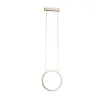 Lampa wisząca AGARO złota 5317 4000K Shilo