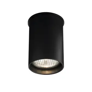 Lampa natynkowa spot 9cm ARIDA czarna 1109 SHILO