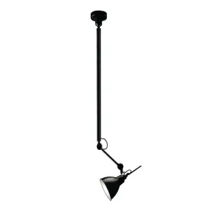 Lampa wisząca/sufitowa 185cm DAISEN czarna 5625 SHILO