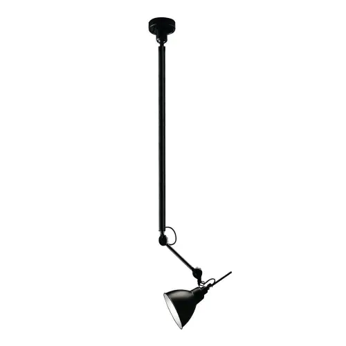 Lampa wisząca/sufitowa 185cm DAISEN czarna 5625 SHILO