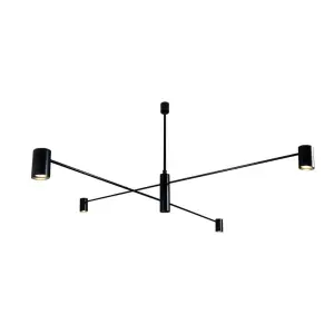 Lampa wisząca 4xGu10 DAKATA czarna 5636 SHILO