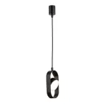 Lampa wisząca ruchoma LED FUROKU czarna 7936 3000K SHILO