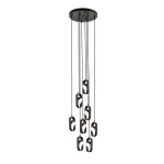 Lampa wisząca ruchoma LED FUROKU czarna 8539 4000K SHILO