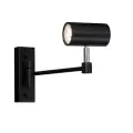 Reflektor Kinkiet FUSSA czarny 2209 SHILO