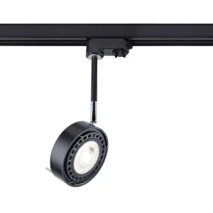 Lampa na szynoprzewód reflektor FUSSA czarna 6601 SHILO