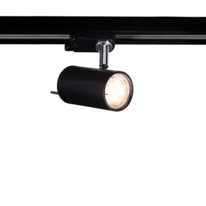 Lampa na szynoprzewód FUSSA czarna 6633 SHILO
