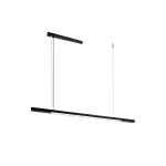 Lampa wisząca LED HAKODA czarna 8656 4000K SHILO