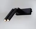 Kinkiet regulowany ALHA E 2 czarny 9014 SHILO DOHAR
