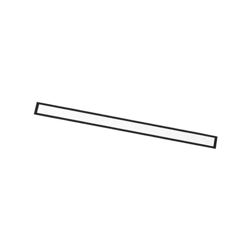 Oprawa wpuszczana podłużna HIATE LINE 1828 czarna 3000K 120cm SHILO