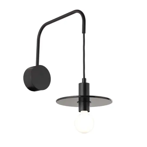 Kinkiet regulowany IKEDA czarny 7978 SHILO