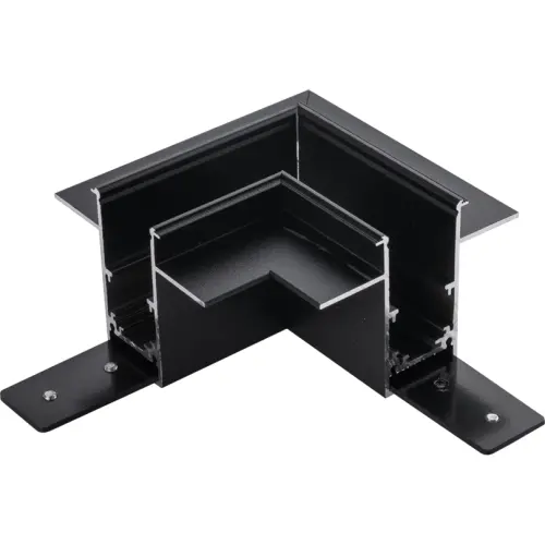 Łącznik "L" wpuszczany do szynoprzewodu magnetycznego KOMATSU czarny 6509 SHILO