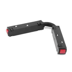 Łącznik przewodzący (końcówka zasilająca bez przewodu) do szynoprzewodu magnetycznego KOMATSU czarny 6524 SHILO