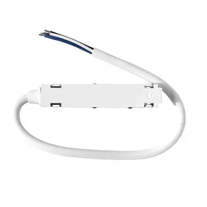 Końcówka zasilająca do szynoprzewodu magnetycznego KOMATSU biała 6531 SHILO