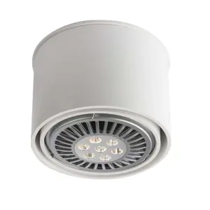 Tuba natynkowa spot MIKI biała 7016 SHILO