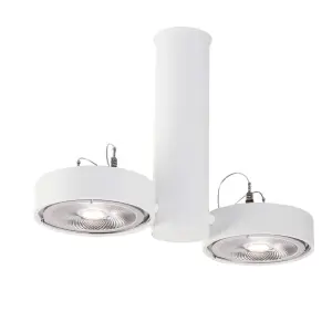 Reflektor sufitowy spot 2x ES111 NATORI biały 7212 SHILO