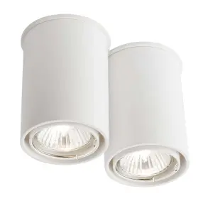 Tuba natynkowa podwójna OSAKA biała 7023 SHILO