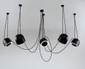 Lampa wisząca DOBO 5 czarna 9038 SHILO DOHAR