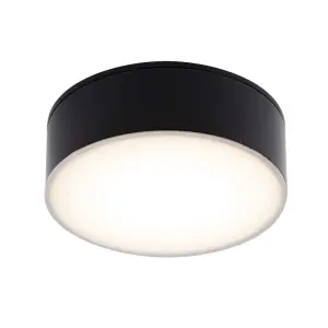 Lampa sufitowa IP44 LED 3000K TOTTORI IL czarna 8056 SHILO