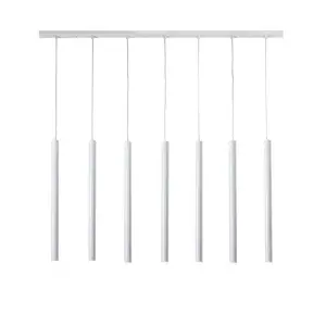 Lampa wisząca 7xGU10 YABU biała 7576 SHILO