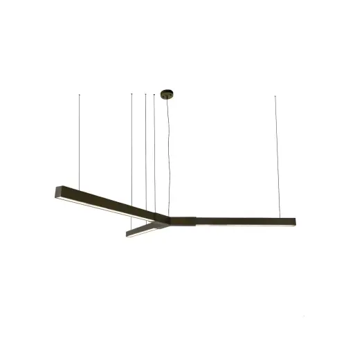 Lampa wisząca TRIKAL Z mosiądz patyna mat - średnica 134 cm - 3000K 5220 ANTIGO