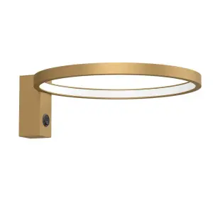 Kinkiet Agaro 27 - Złoty (310 mm) 3000K 4057 Antigo