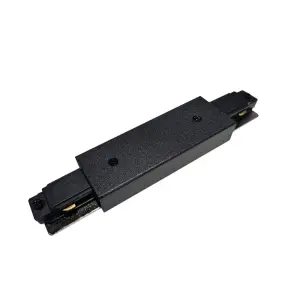 Łącznik prosty zasilający szynoprzewodu natynkowego 1F 230V - Czarny 6355 Antigo