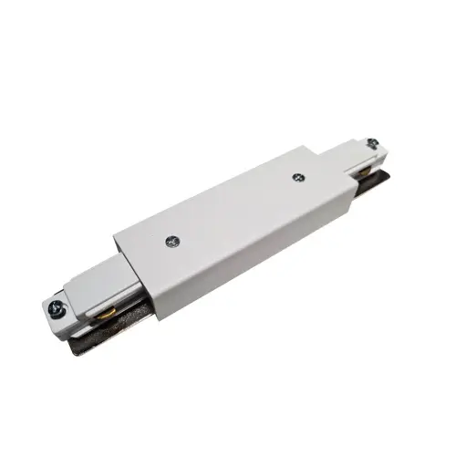 Łącznik prosty zasilający szynoprzewodu natynkowego 1F 230V - Biały 6356 Antigo