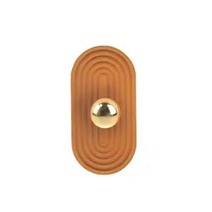 kinkiet MINOS 1 - 20 cm - beżowy piasek 4063 – Antigo