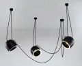 Lampa wisząca DOBO 3 czarna 9037 SHILO DOHAR
