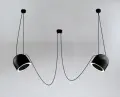 Lampa wisząca DOBO 2 czarna 9036 SHILO DOHAR