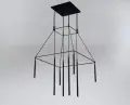 Lampa wisząca ALHA H 8 czarna 9010 SHILO DOHAR